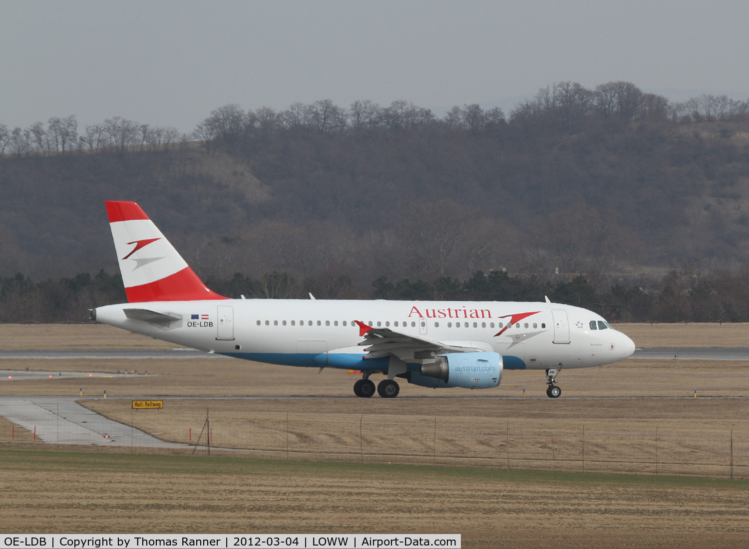 OE-LDB, 2004 Airbus A319-112 C/N 2174, Austrian Airlines Airbus A319