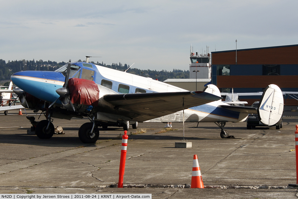 N42D, 1955 Beech E18S C/N BA-117, classic