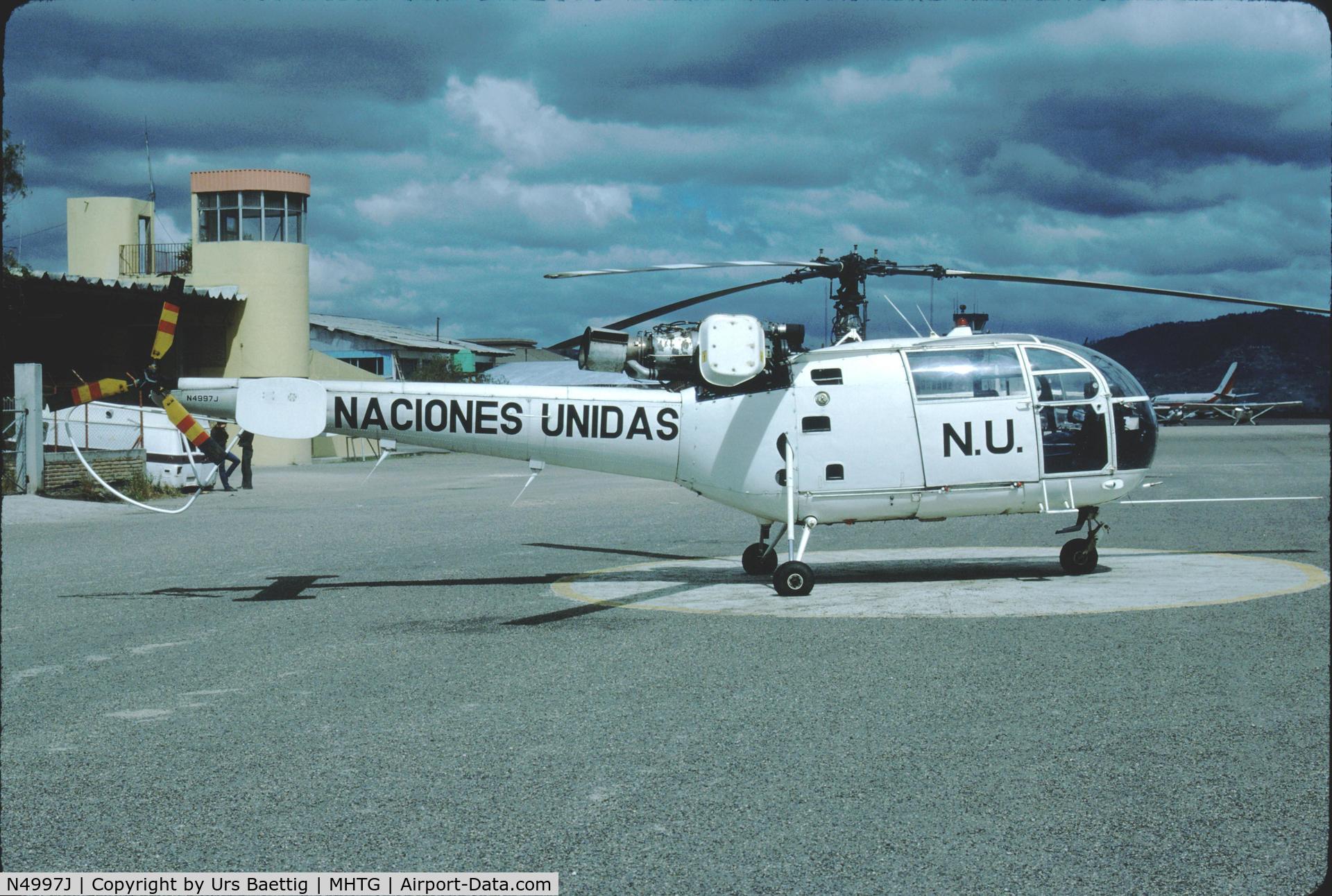 N4997J, 1965 Aerospatiale SA-316B Alouette III C/N 1316, Peace Keeping mission in Nicaragua