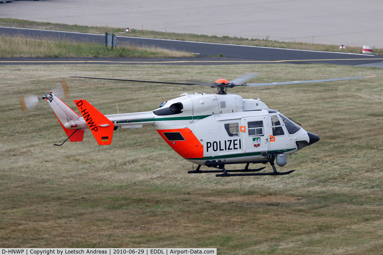 D-HNWP, Eurocopter-Kawasaki BK-117C-1 C/N 7553, German Police
