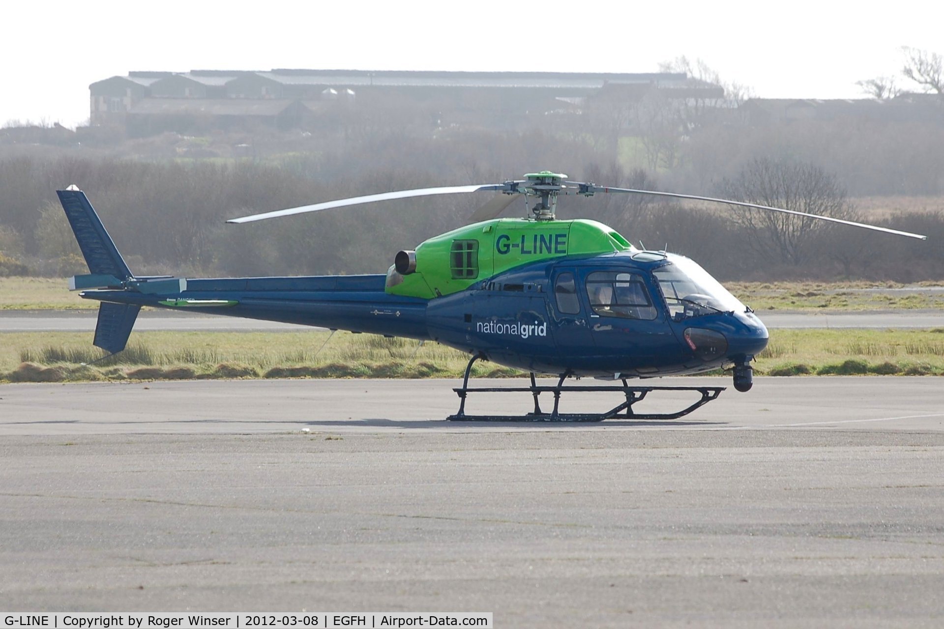 G-LINE, 1994 Eurocopter AS-355N Ecureuil 2 C/N 5566, Operated by the National Grid.