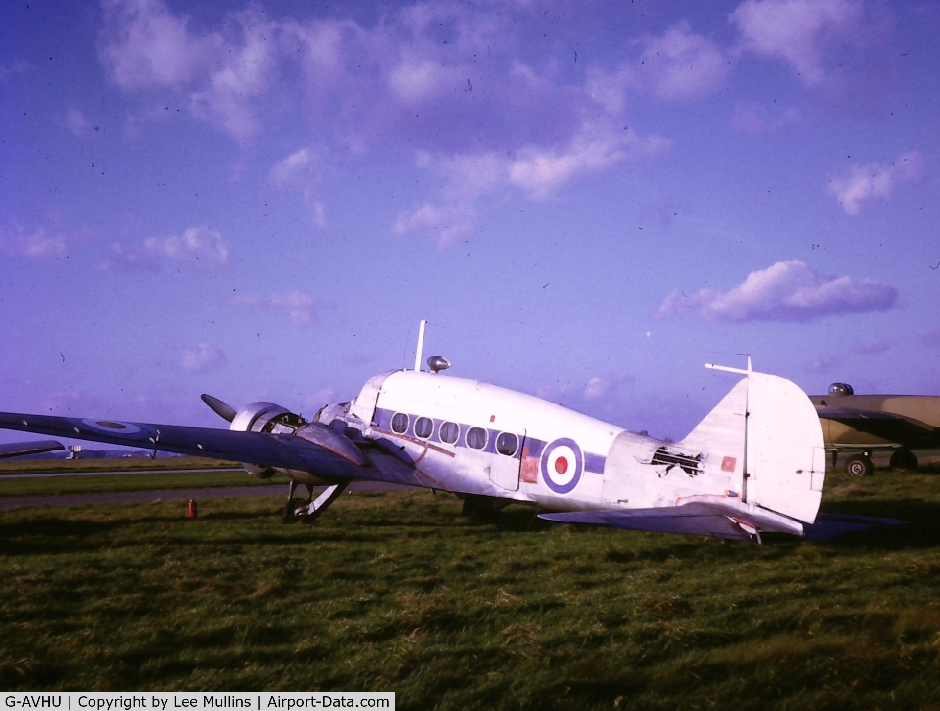G-AVHU, Avro 652A Anson C.19 Srs 2 C/N 33783, Anson at Southend in the hands of the British Historic Aircraft Museum C1968