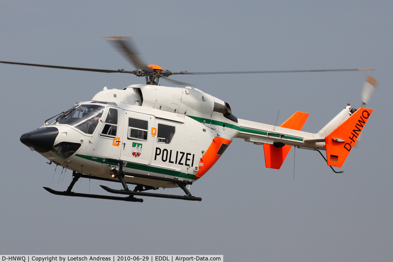 D-HNWQ, 2004 Eurocopter-Kawasaki BK-117C-1 C/N 7554, German Police