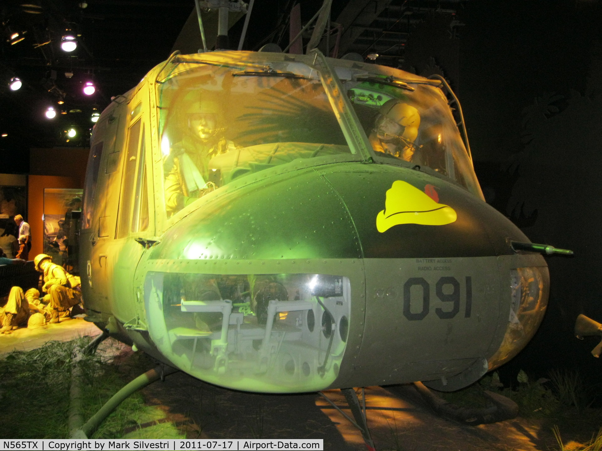 N565TX, 1965 Bell UH-1H C/N 65-10091, National Museum of American History