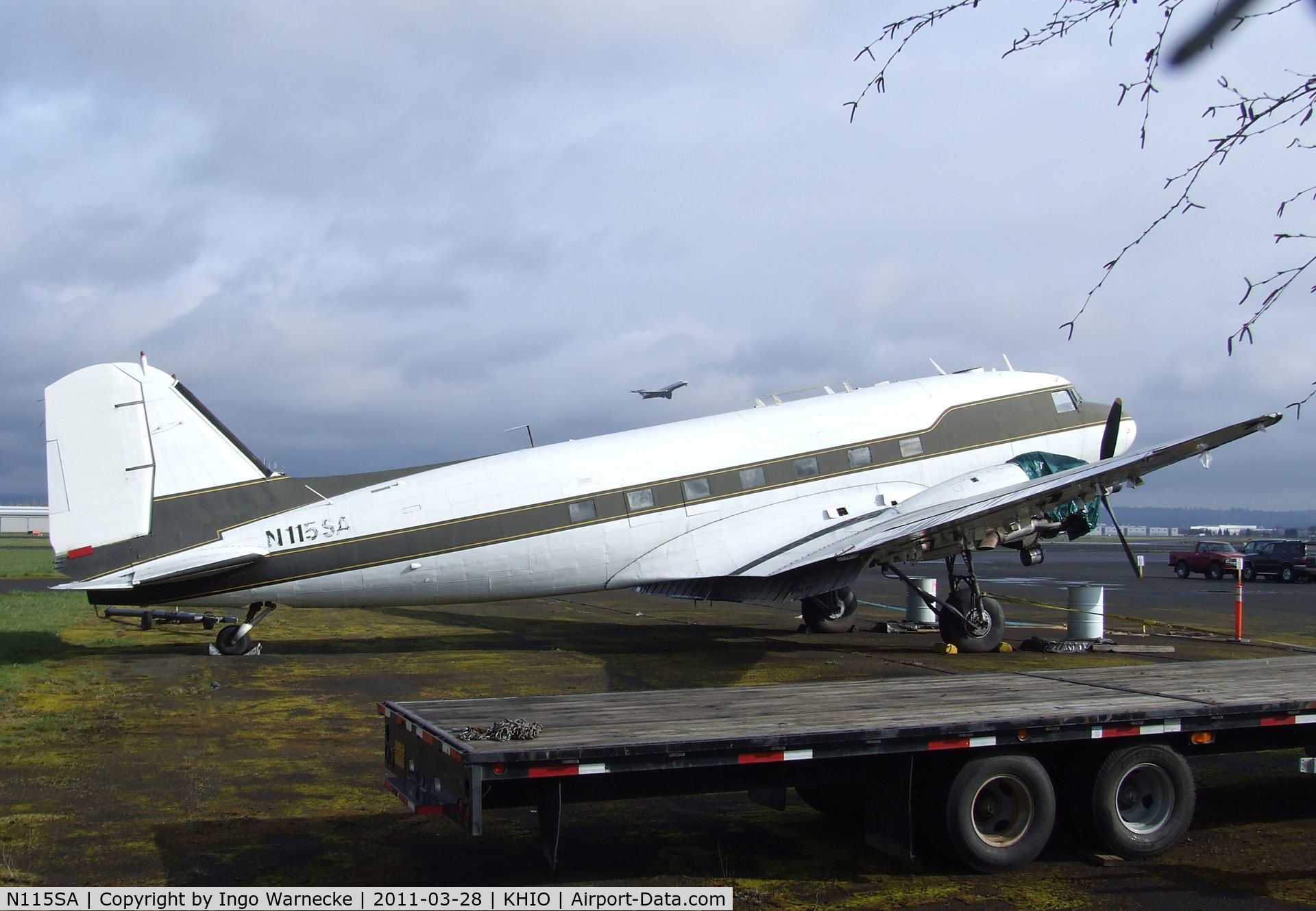 N115SA, 1944 Douglas DC3C-S1C3G (C-47A) C/N 13310, Douglas DC-3C at the Classic Aircraft Aviation Museum, Hillsboro OR