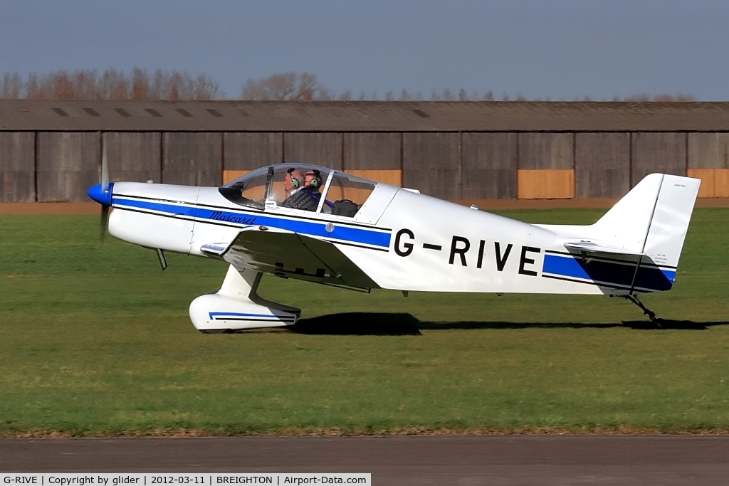 G-RIVE, 2007 Jodel D-153 Mascaret C/N PFA 235-12856, Powered by a 120hp diesel engine
