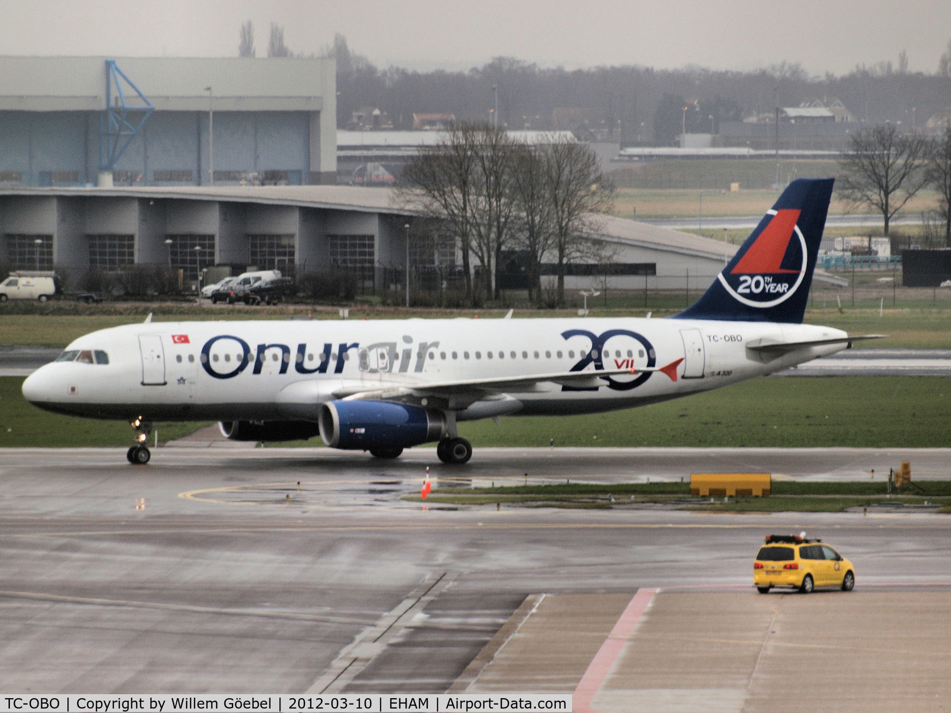 TC-OBO, 2006 Airbus A320-232 C/N 2688, Arrival on Schiphol Airport