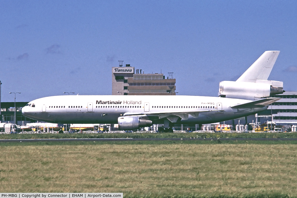 PH-MBG, 1973 McDonnell Douglas DC-10-30CF C/N 46891, Scanned from slide.