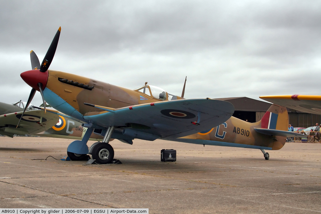 AB910, Supermarine 349 Spitfire LF.Vb C/N CBAF.1061, One of the Spitfires in the BBMF inventory