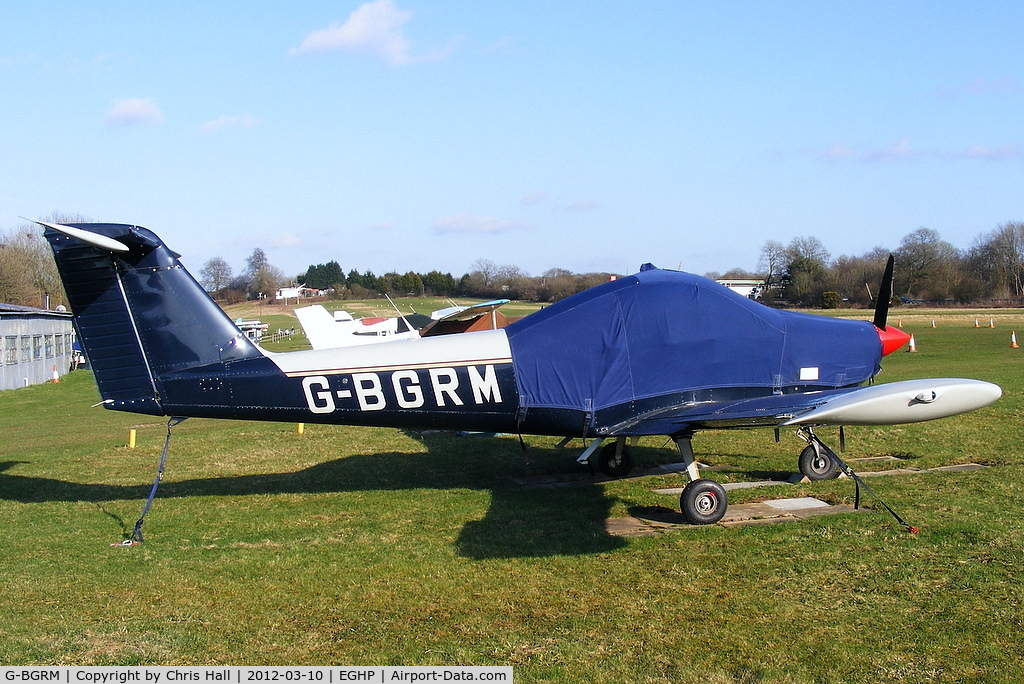 G-BGRM, 1979 Piper PA-38-112 Tomahawk Tomahawk C/N 38-79A1067, at Popham Airfield, Hampshire
