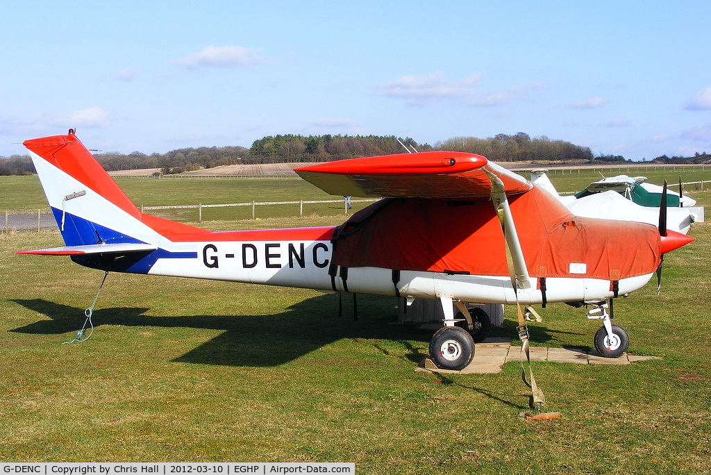 G-DENC, 1966 Reims F150G C/N 0107, at Popham Airfield, Hampshire