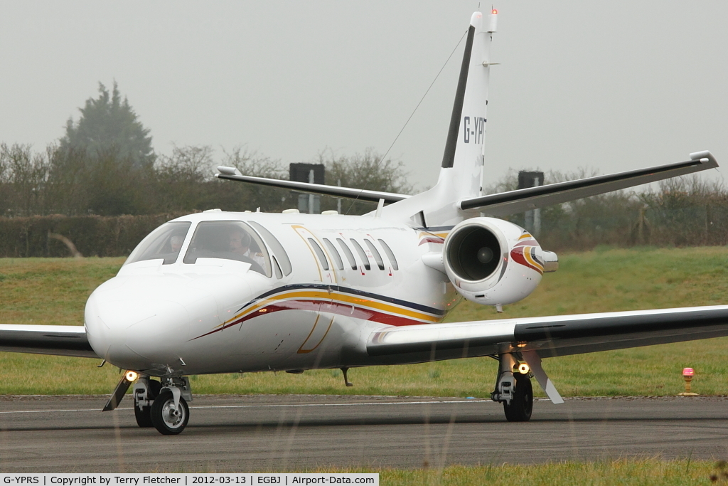 G-YPRS, 2000 Cessna 550 Citation Bravo C/N 550-0935, Based Cessna 550 at Gloucestershire Airport