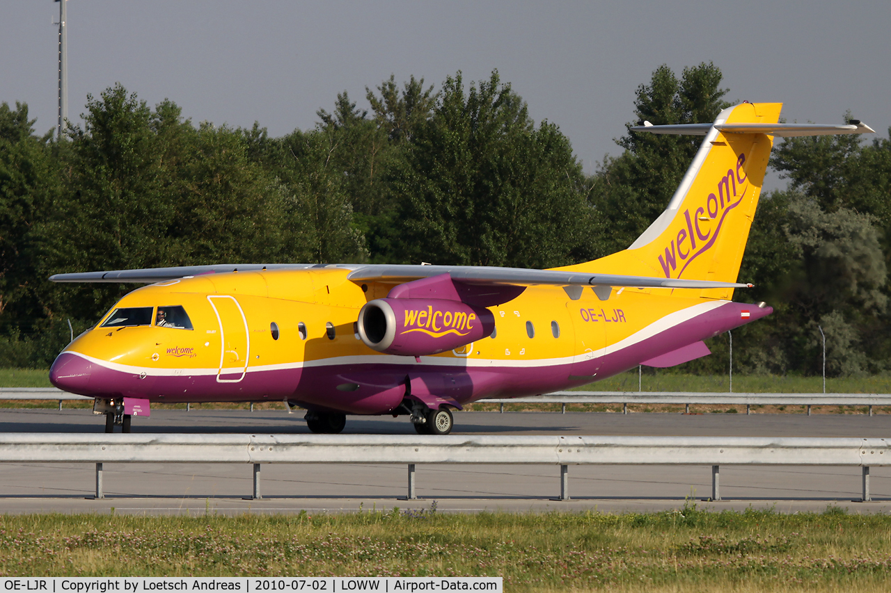 OE-LJR, 2001 Dornier 328-310 C/N 3213, Welcome Air on GAC