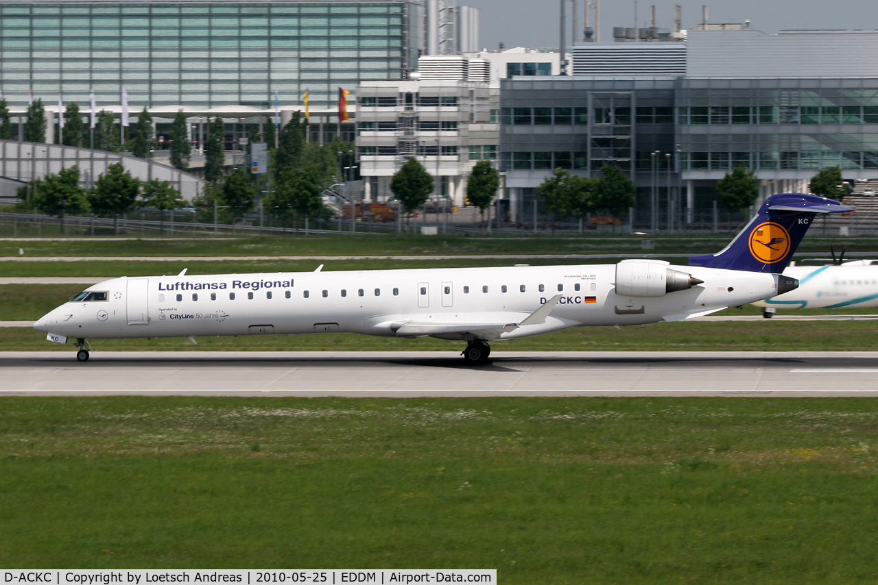 D-ACKC, 2006 Bombardier CRJ-900LR (CL-600-2D24) C/N 15078, DLH Regional / Cityline