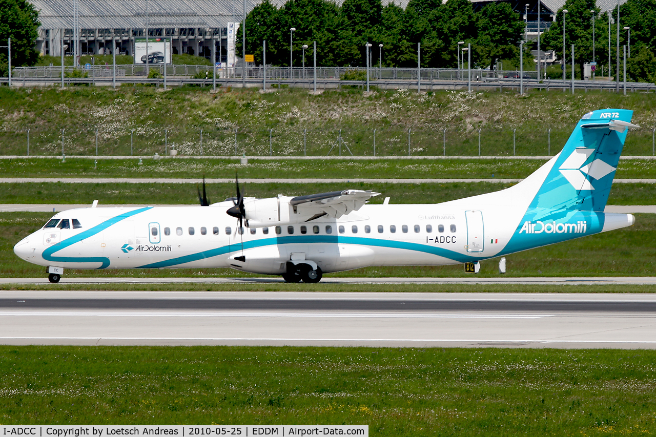 I-ADCC, 2001 ATR 72-212A (500) C/N 662, Air Dolomiti