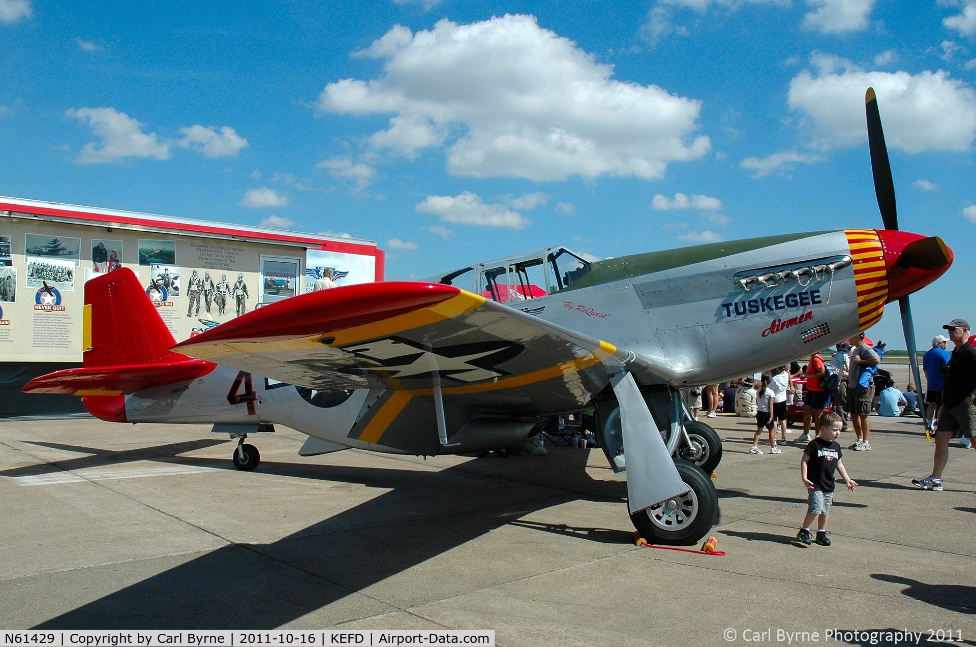 N61429, 1942 North American P-51C Mustang C/N 103-26199, 'Wings Over Houston' Air Show