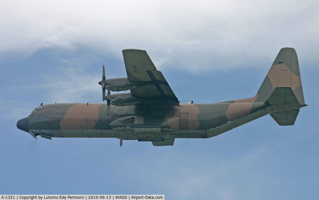 A-1321, 1980 Lockheed C-130H-30 Hercules C/N 382-4925, Indonesia Air Force