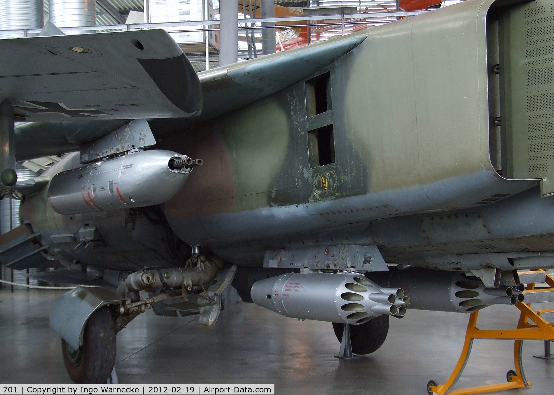 701, 1980 Mikoyan-Gurevich MiG-23BN C/N 0393214217, Mikoyan i Gurevich MiG-23BN FLOGGER-H at the Deutsches Museum Flugwerft Schleißheim, Oberschleißheim