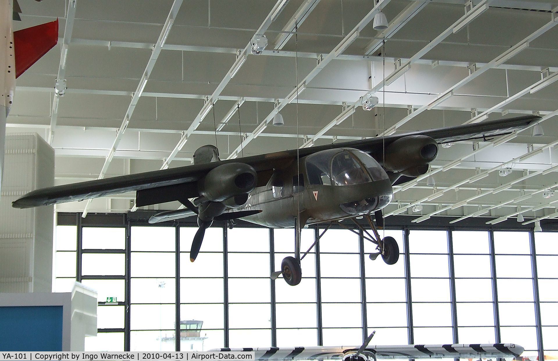 YA-101, 1958 Dornier Do-29v-1 C/N 29-001, Dornier Do 29V-1 at the Dornier Museum, Friedrichshafen