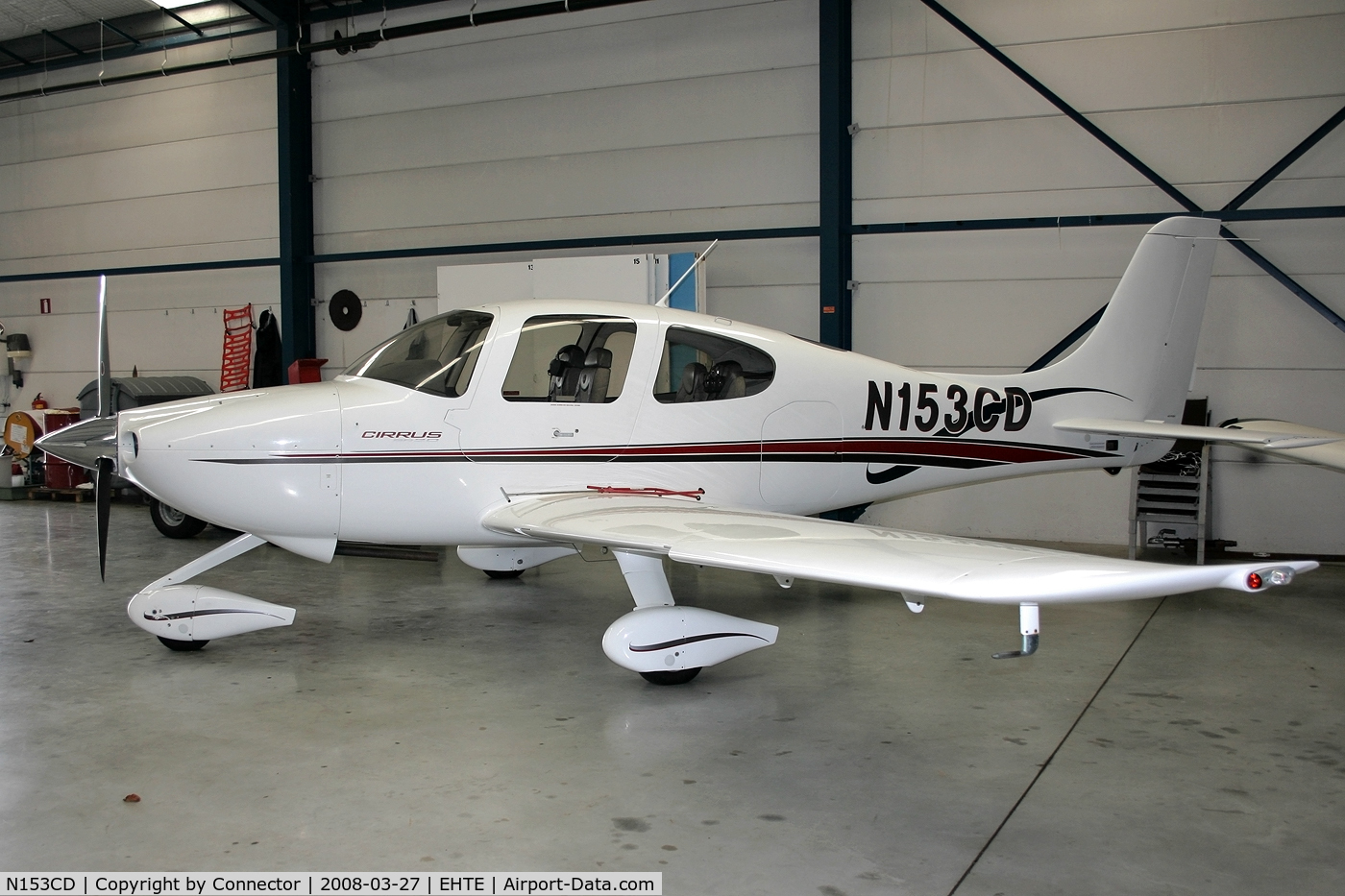 N153CD, 2000 Cirrus SR20 C/N 1052, No description.