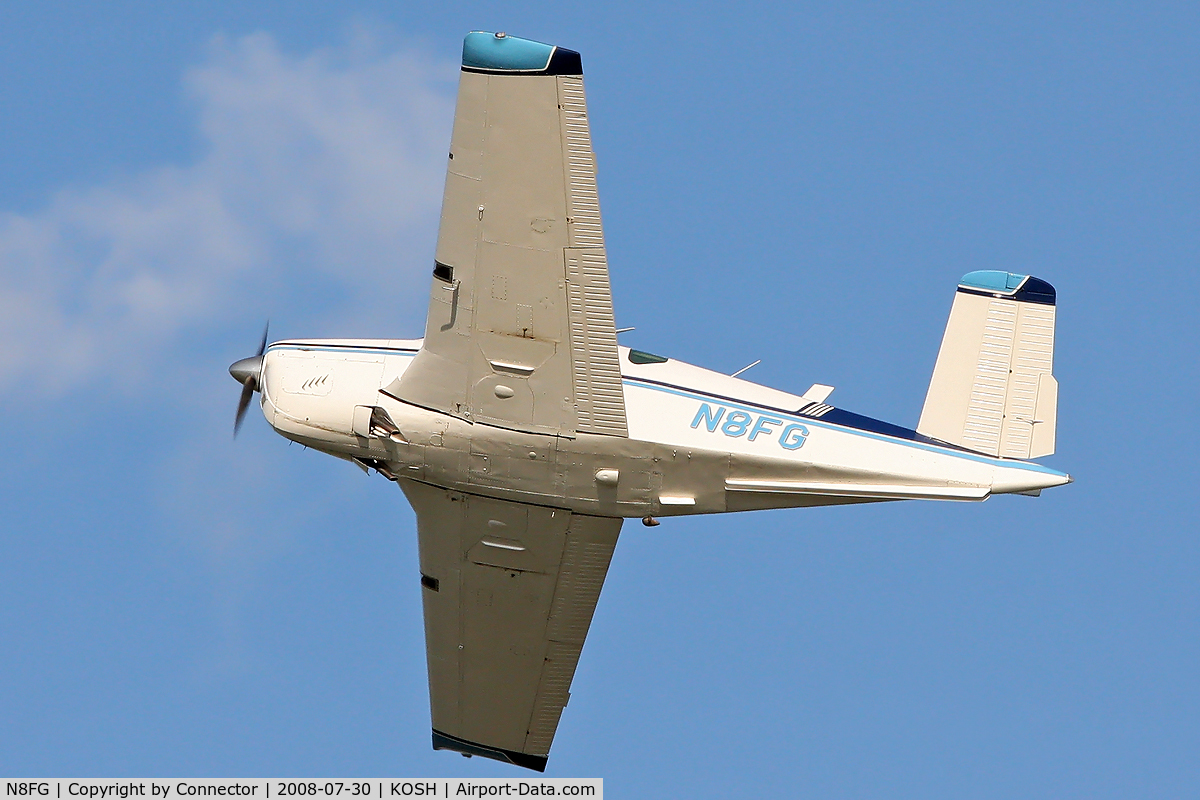 N8FG, 1958 Beech K35 Bonanza C/N D-5779, EAA Airventure 2008.