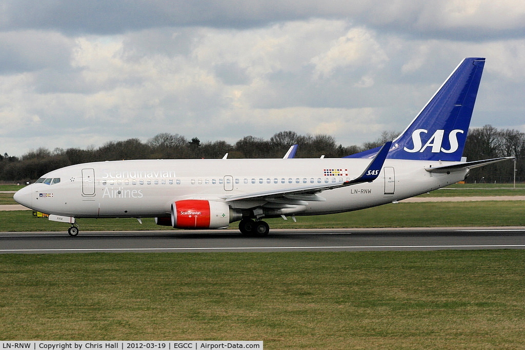 LN-RNW, 2010 Boeing 737-783 C/N 34549, Scandinavian Airlines
