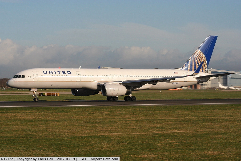 N17122, 1997 Boeing 757-224 C/N 27564, United Airlines