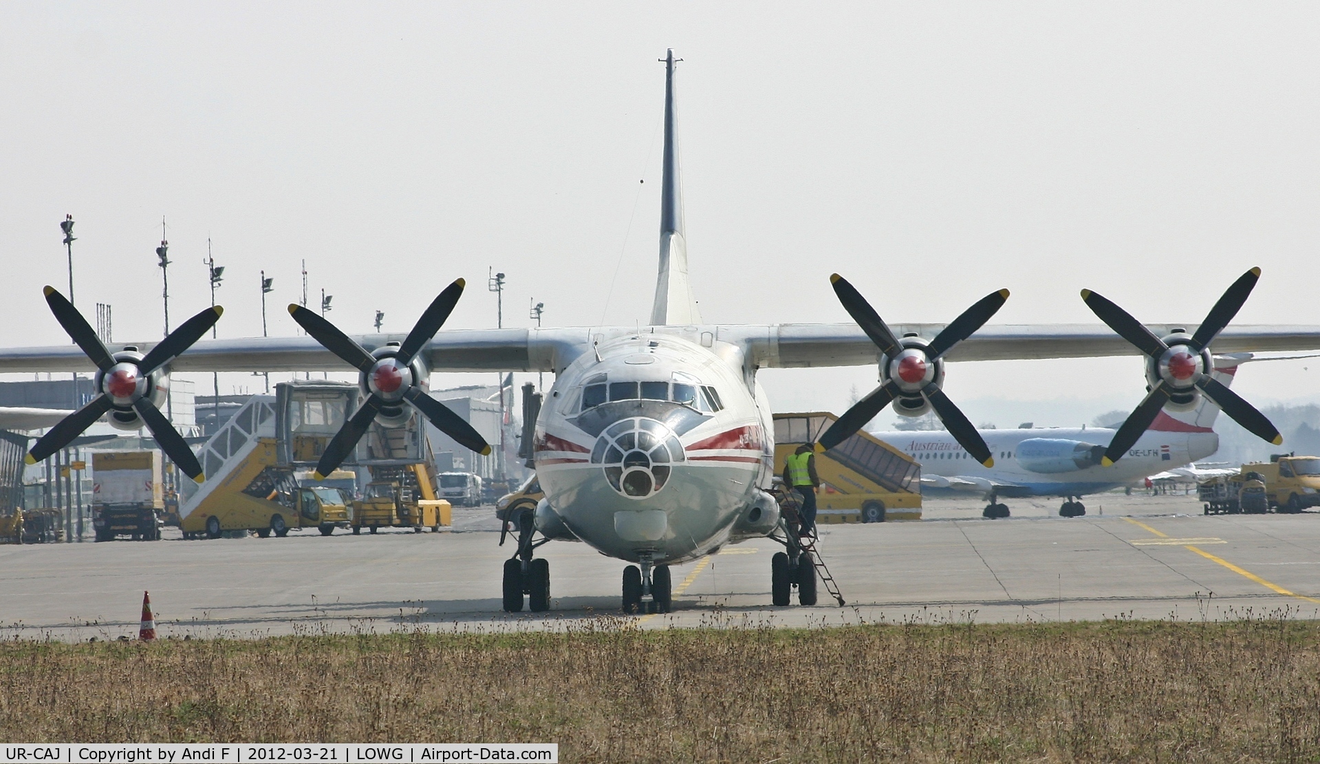 UR-CAJ, Antonov An-12BK C/N 8346106, Meridian Avia AN-12