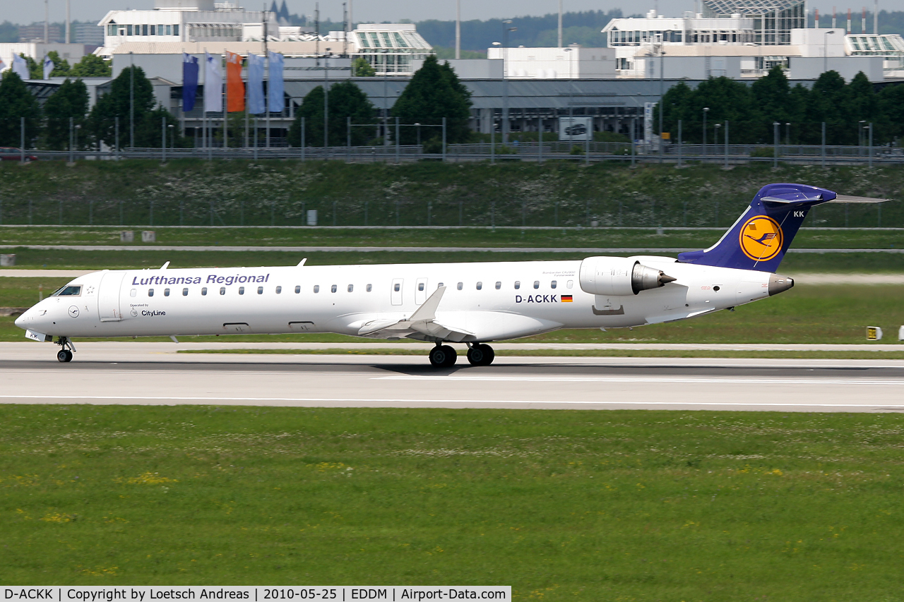 D-ACKK, 2006 Bombardier CRJ-900LR (CL-600-2D24) C/N 15094, DLH Regional