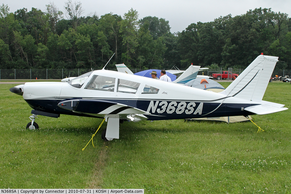 N368SA, 1968 Piper PA-28R-180 Cherokee Arrow C/N 28R-30919, EAA Airventure 2010.
