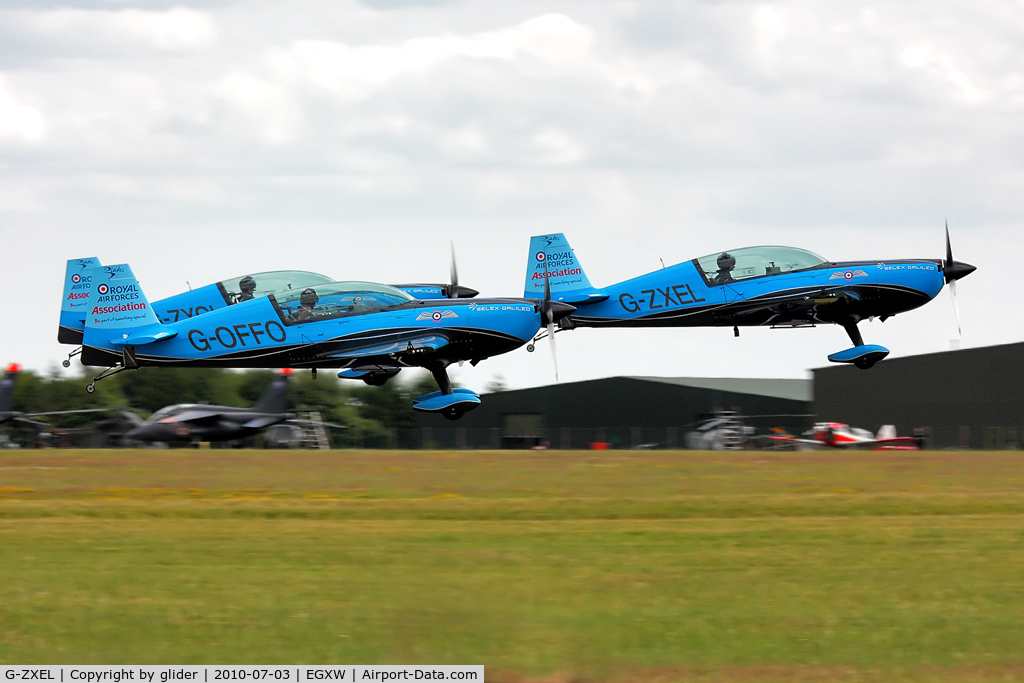 G-ZXEL, 2006 Extra EA-300L C/N 1224, The Blades