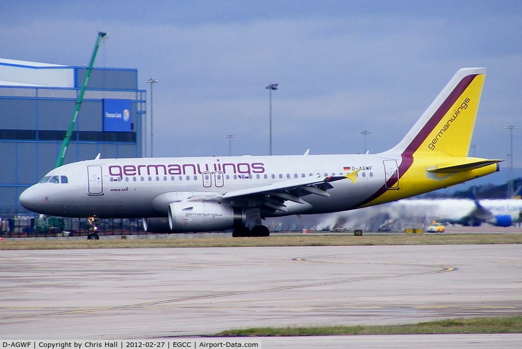 D-AGWF, 2007 Airbus A319-132 C/N 3172, Germanwings