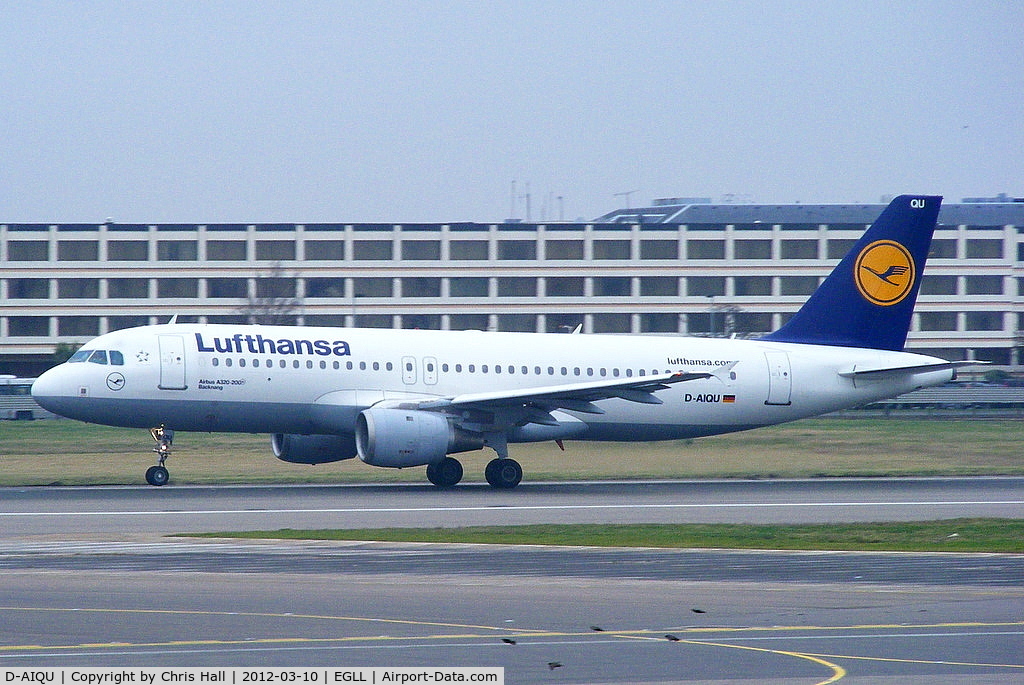 D-AIQU, 2000 Airbus A320-211 C/N 1365, Lufthansa