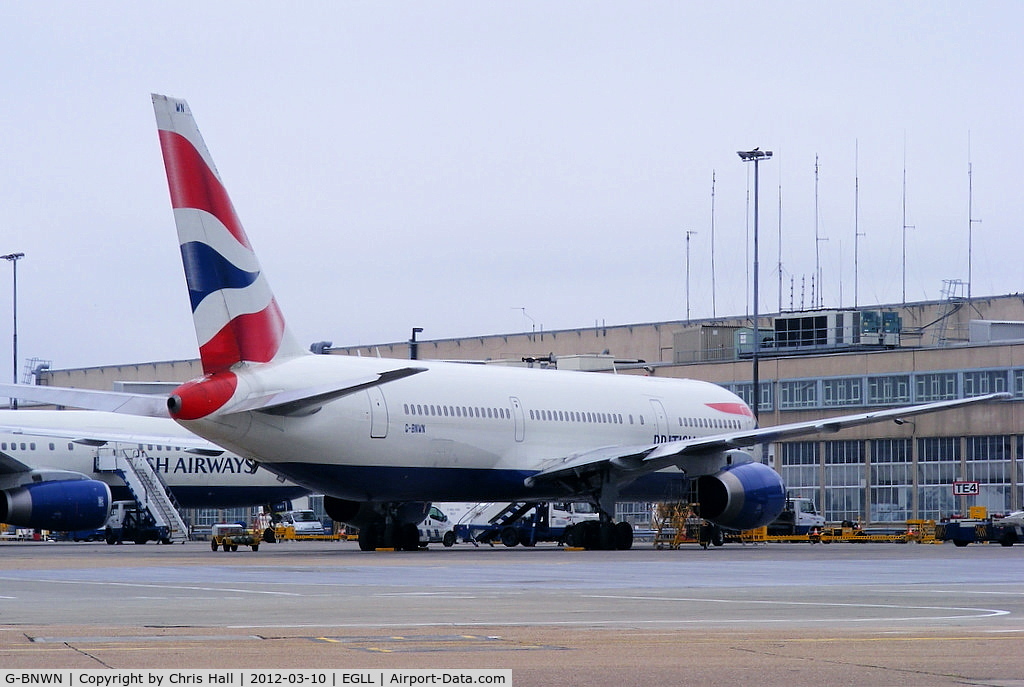G-BNWN, 1991 Boeing 767-336 C/N 25444, British Airways
