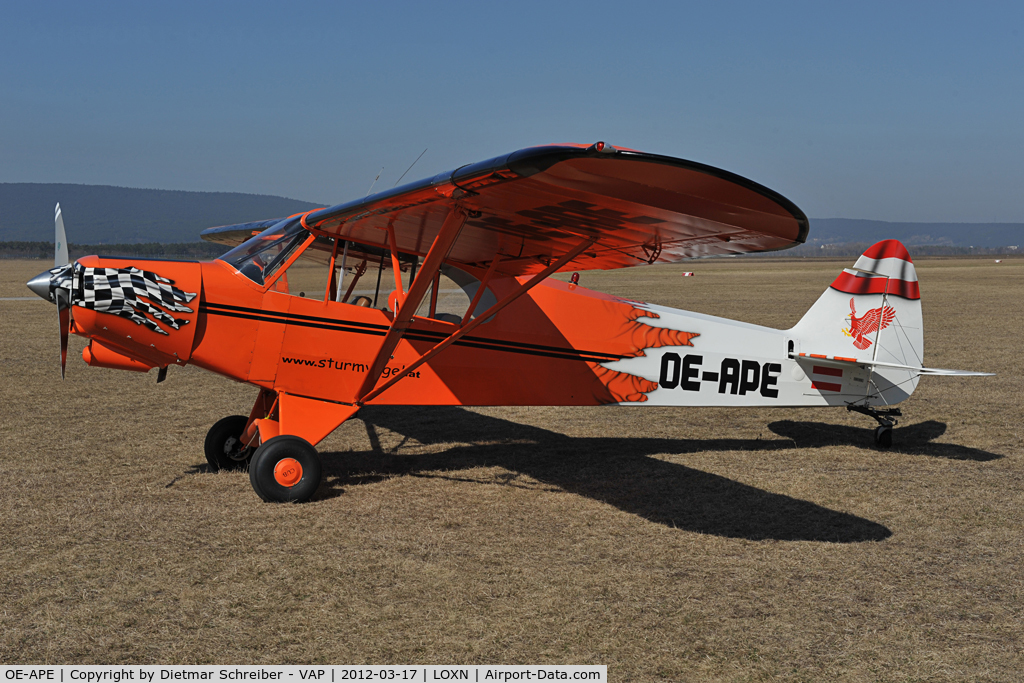 OE-APE, Piper PA-18-150 Super Cub C/N 18-7736, Piper 18