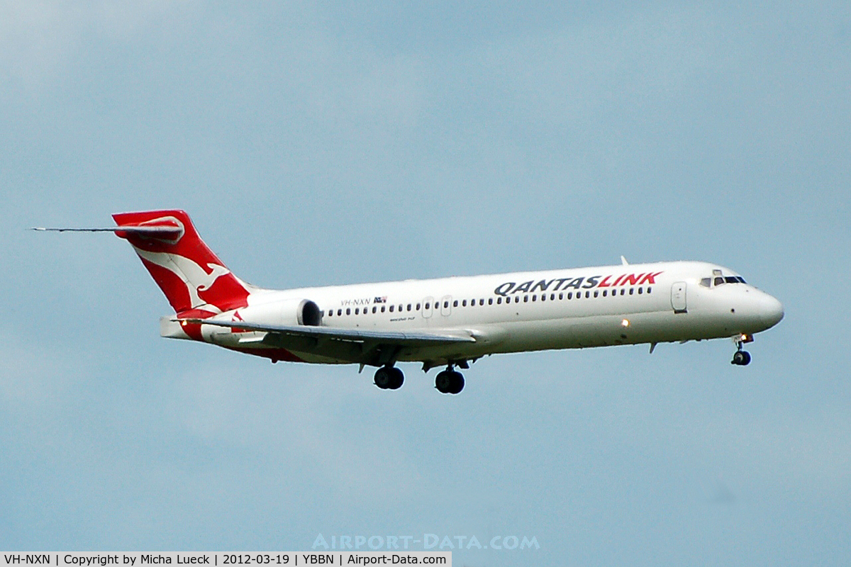 VH-NXN, 2001 Boeing 717-200 C/N 55095, At Brisbane
