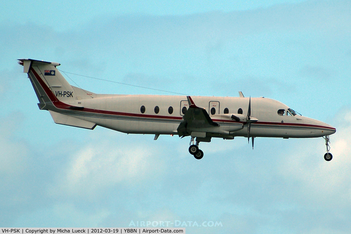 VH-PSK, 1998 Raytheon Aircraft Company 1900D C/N UE-311, At Brisbane - Queensland Police Service