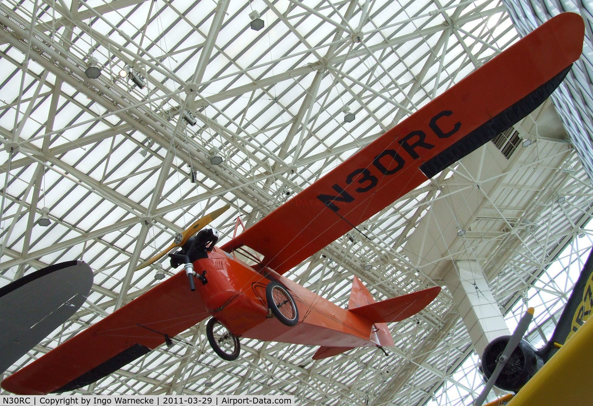N30RC, 1929 Aeronca C-2 C/N 301-23, Aeronca C-2 at the Museum of Flight, Seattle WA
