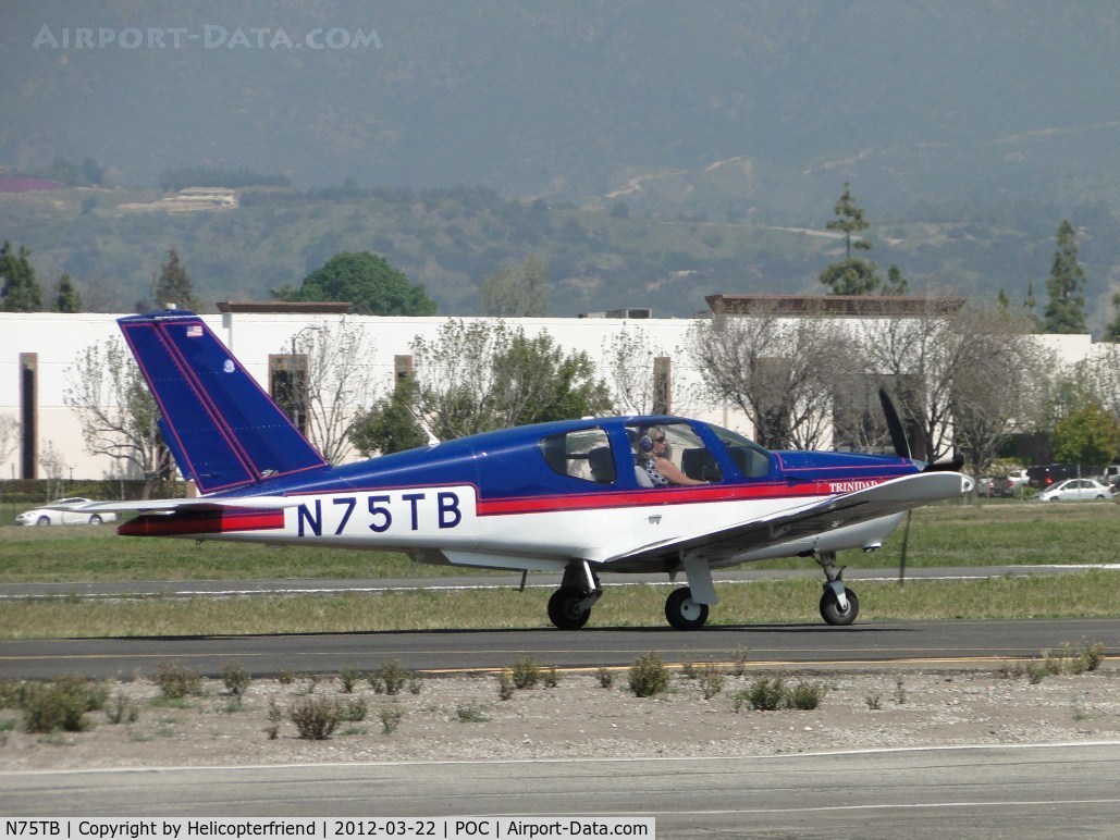 N75TB, 1985 Socata TB-20 Trinidad C/N 537, Taxiing to runway 26L