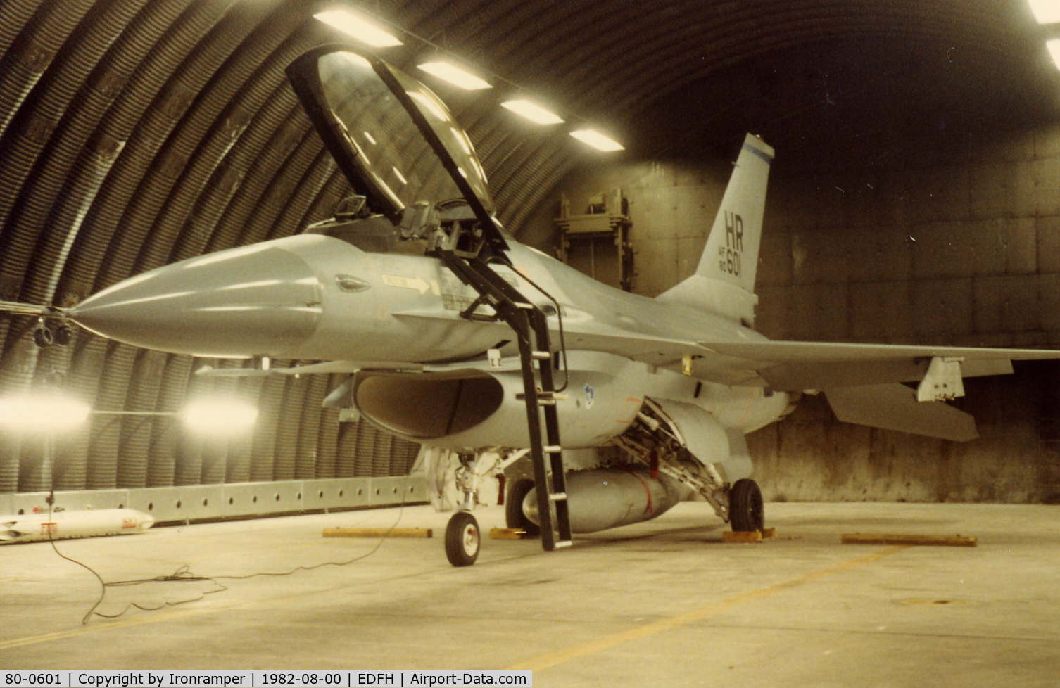 80-0601, 1980 General Dynamics F-16A Fighting Falcon C/N 61-322, 