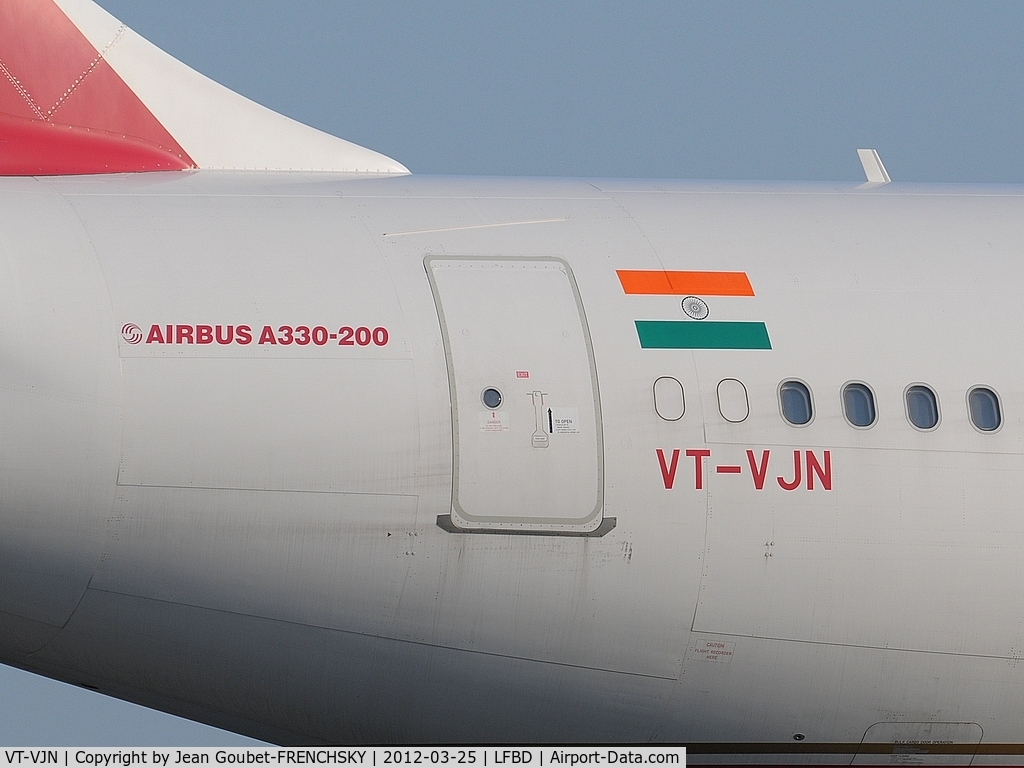 VT-VJN, 2008 Airbus A330-223 C/N 927, Stored 03/2012