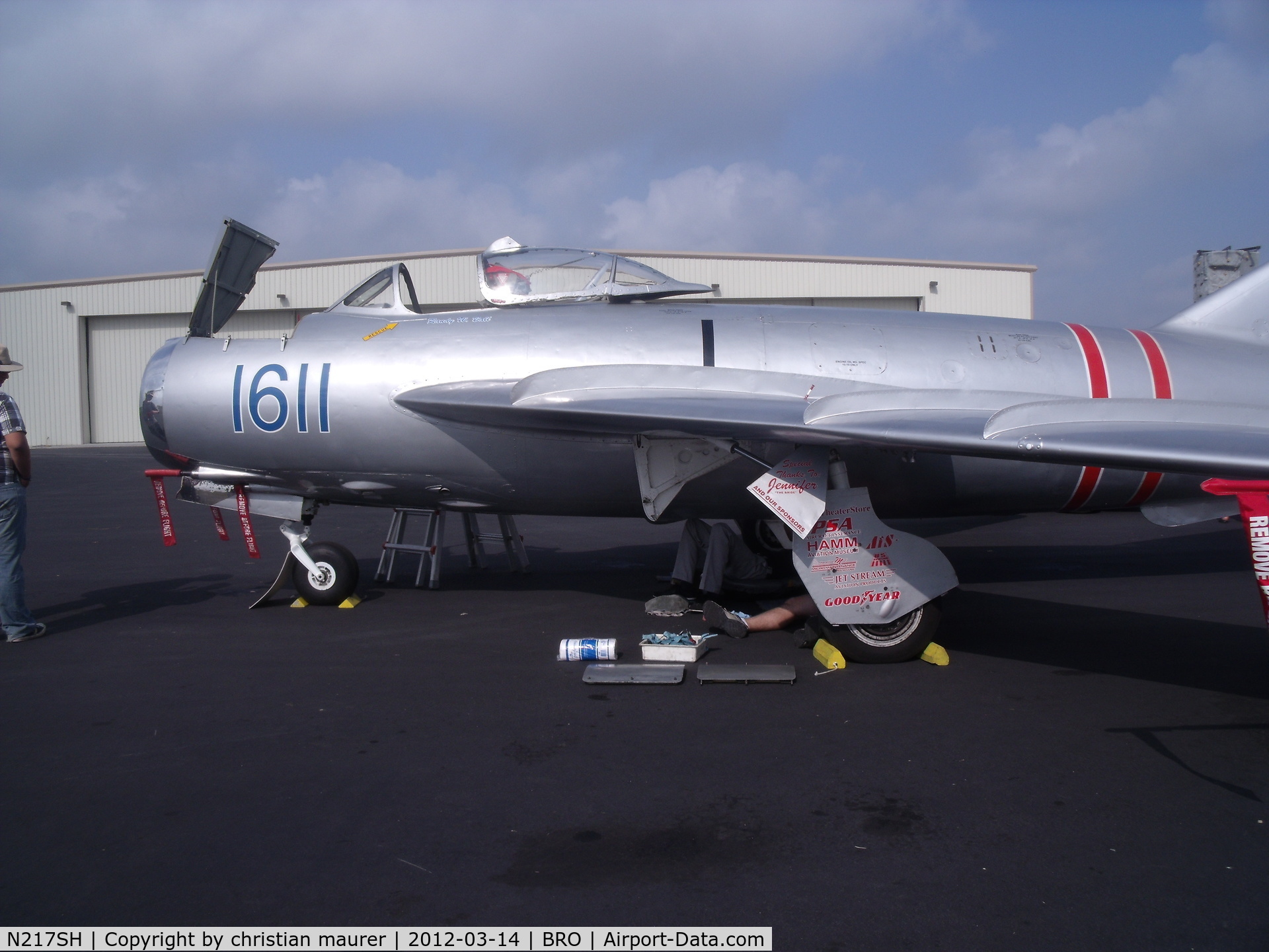 N217SH, 1959 PZL-Mielec Lim-5 (MiG-17F) C/N 1C1611, mig 17