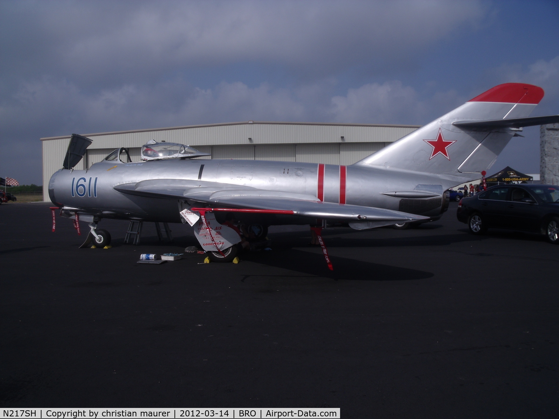 N217SH, 1959 PZL-Mielec Lim-5 (MiG-17F) C/N 1C1611, mig 17