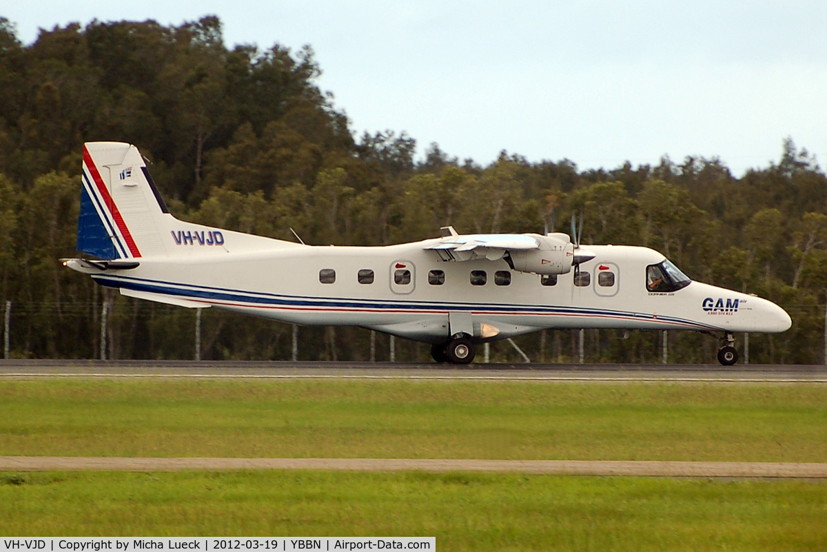 VH-VJD, 1988 Dornier 228-202K C/N 8157, At Brisbane