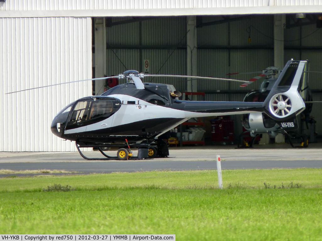 VH-YKB, 2009 Eurocopter EC-120B Colibri C/N 1627, VH-YKB at Moorabbin