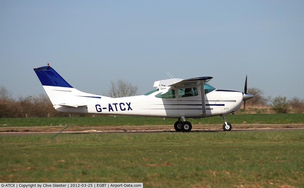 G-ATCX, 1964 Cessna 182H Skylane C/N 182-55848, Ex: N3448S > G-ATCX - Originally owned to, Westair Flying Services Ltd in April 1965 & Currently with,  Softnotes Ltd since July 2007