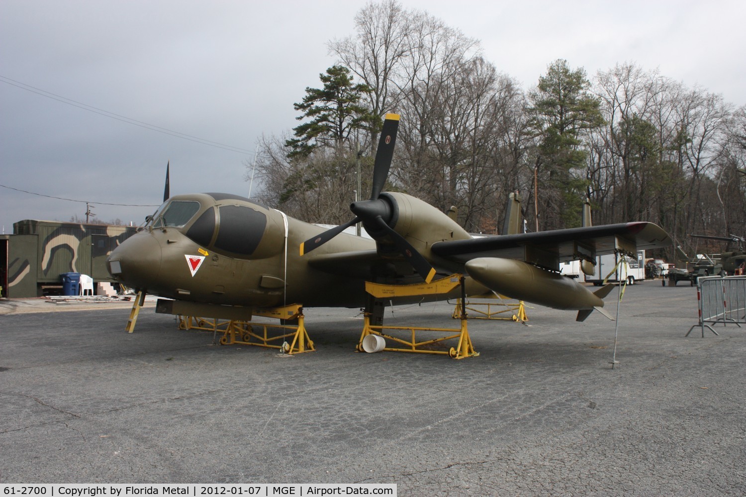 61-2700, 1961 Grumman OV-1C Mohawk C/N 43C, OV-1C