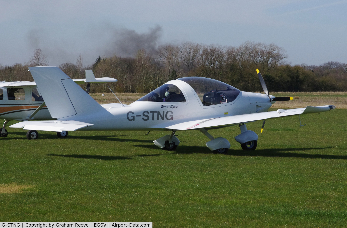 G-STNG, 2011 TL Ultralight TL-2000UK Sting Carbon C/N LAA 347-14789, Parked at Old Buckenham.