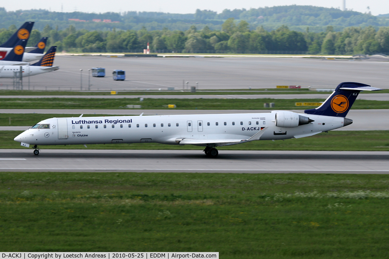 D-ACKJ, 2006 Bombardier CRJ-900LR (CL-600-2D24) C/N 15089, DLH Regional / Cityline