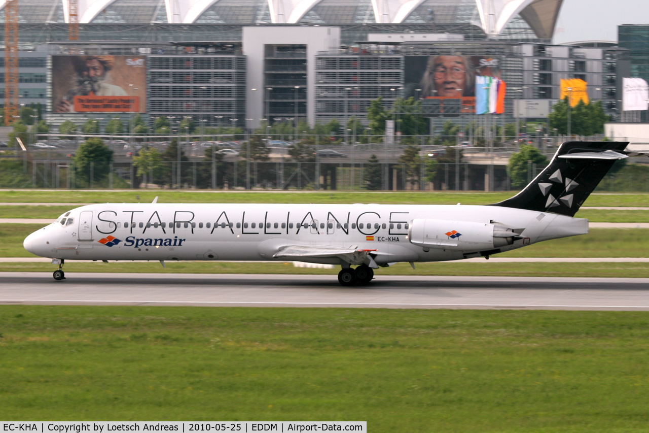 EC-KHA, 1998 McDonnell Douglas MD-87 (DC-9-87) C/N 49611, Spanair